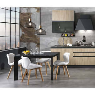 Oresteluchetta tavolo allungabile TOLEDO 120 GREY grigio