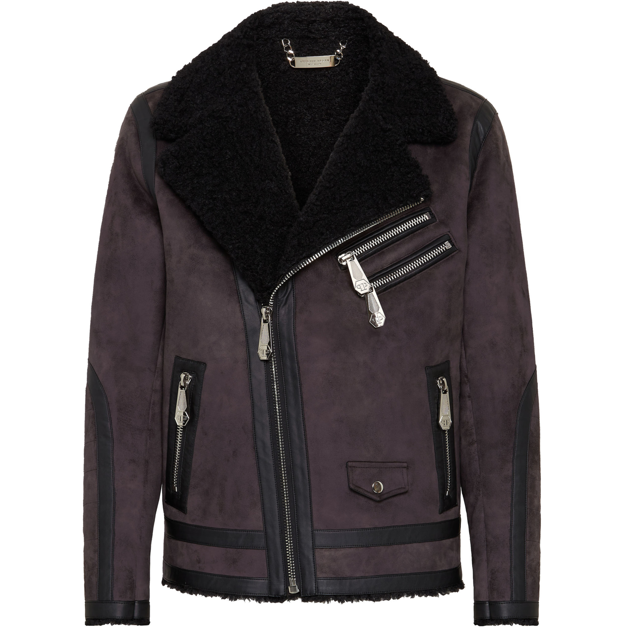 PHILIPP PLEIN Chaqueta motera ICONIC PLEIN