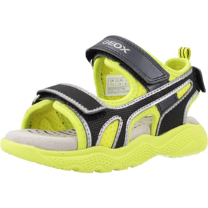 Sandalias Niño de la marca GEOX  modelo J SANDAL SPLUSH BOY AMARILLO