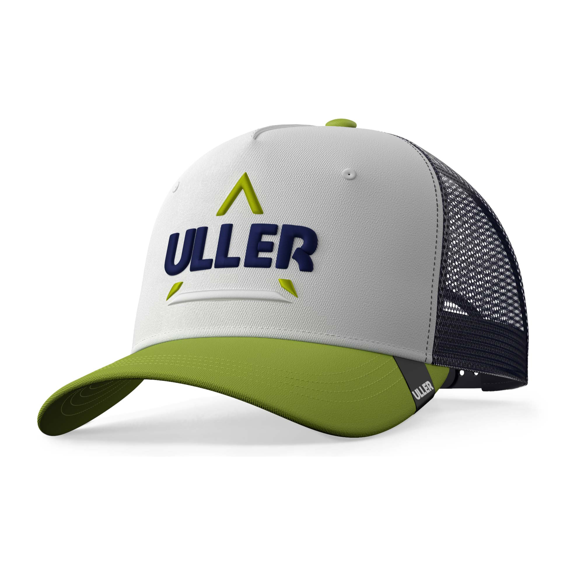 Gorra Trucker Orbital Blanco Uller para hombre y mujer