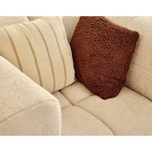 Suzano - fauteuil en tissu texturé - Beige