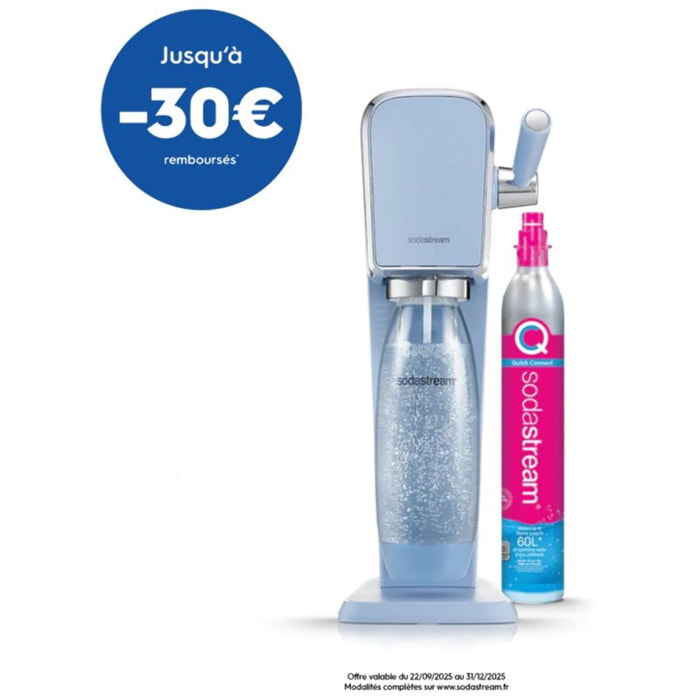 Machine à soda SODASTREAM ART Bleu Pastel
