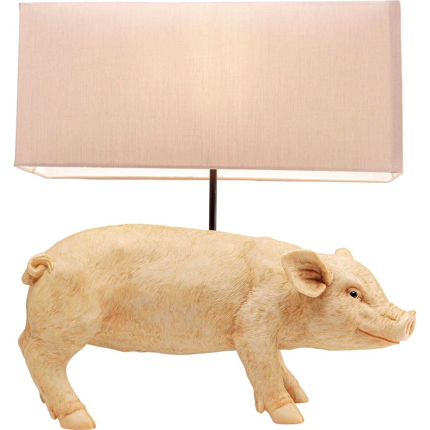 Lampe cochon rose Kare Design