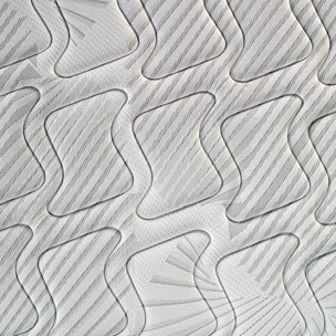 Colchón Muelles Ensacados y Viscoelástico 27cm Hilo de Carbono y Biocerámico Confort Hotel CERAMIC PRESTIGE · ROYAL SLEEP