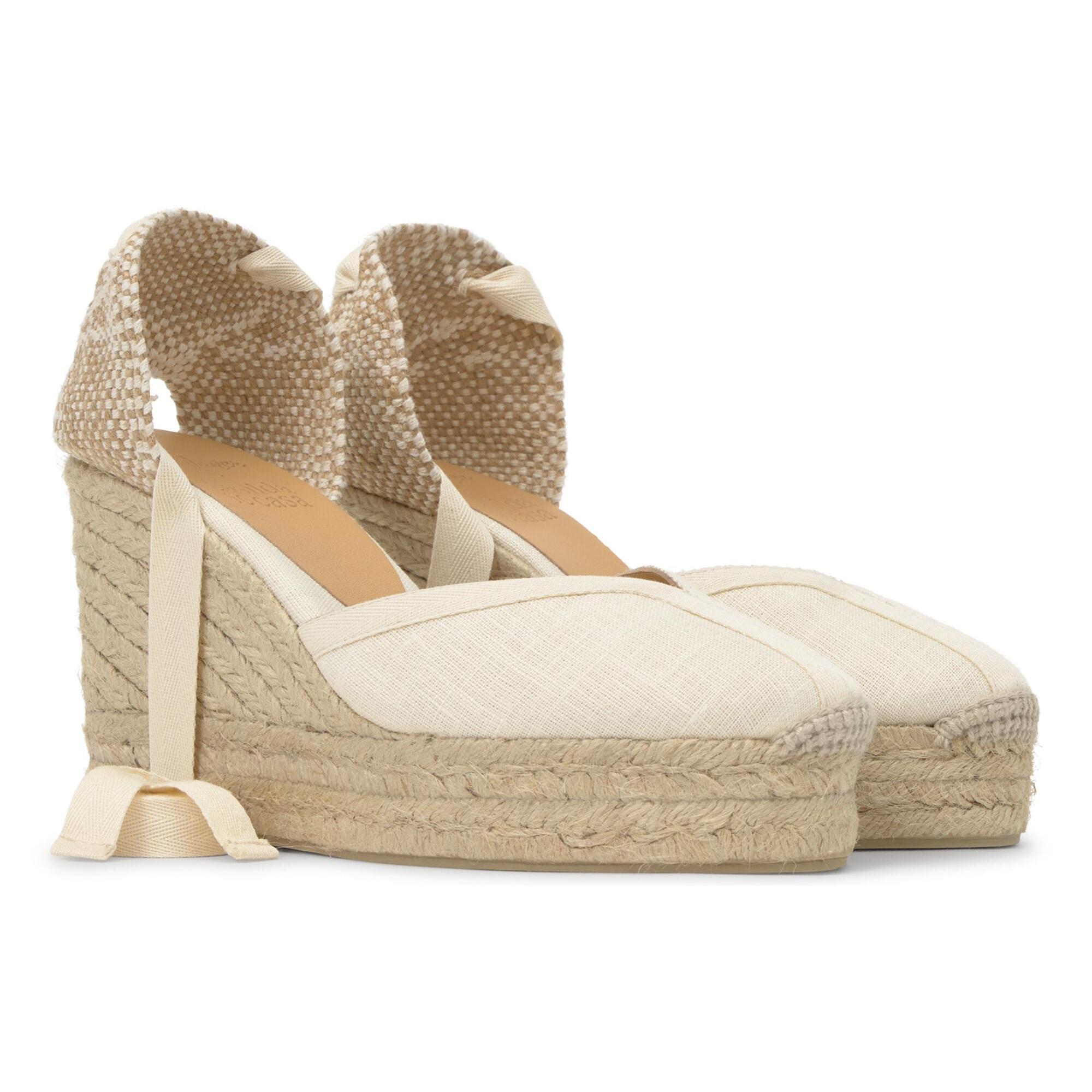 Alpargata Carmen cuña de yute 11cm doble plataforma