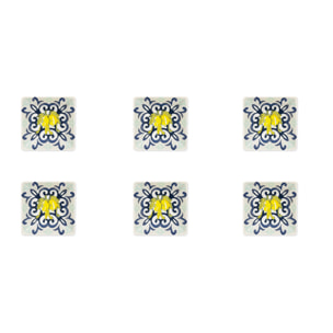 Ensemble de 6 coupelles 13 cm Excelsa – Amalfi, Céramique Multicolore