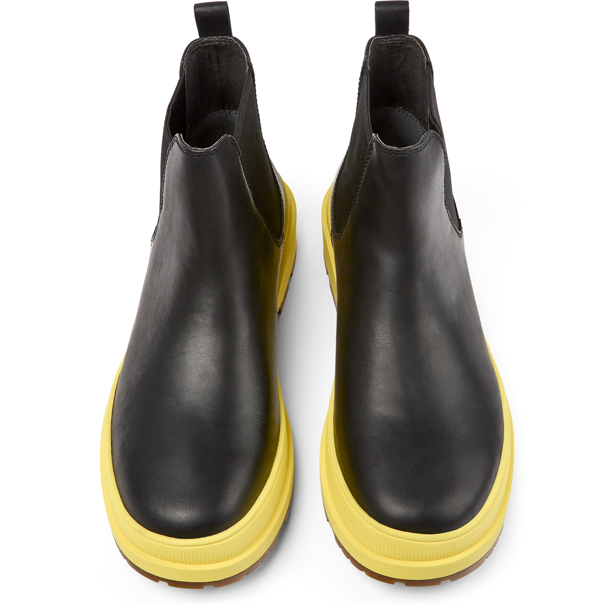 Botines - CAMPER Brutus Trek - Negro - Cuero liso