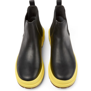 Botines - CAMPER Brutus Trek - Negro - Cuero liso