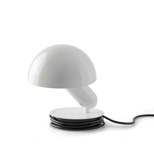 BELA Lampada da tavolo con clip blanc