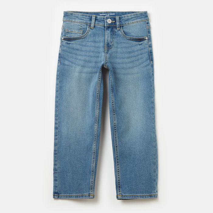 Jeans - leggero - blu denim