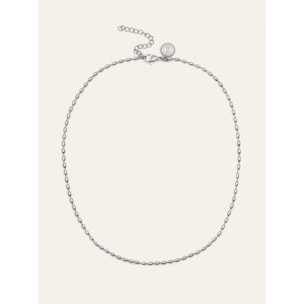 Collar Serpentine Acero