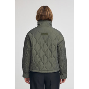 Chaqueta Gadea verde bosque con logo Polo Club
