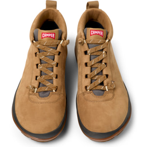 Botines - CAMPER Peu Pista GM - Marron - Cuero Nubuck