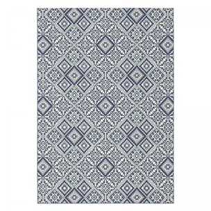 Tapis extérieur tissé kilim rectangle GISO