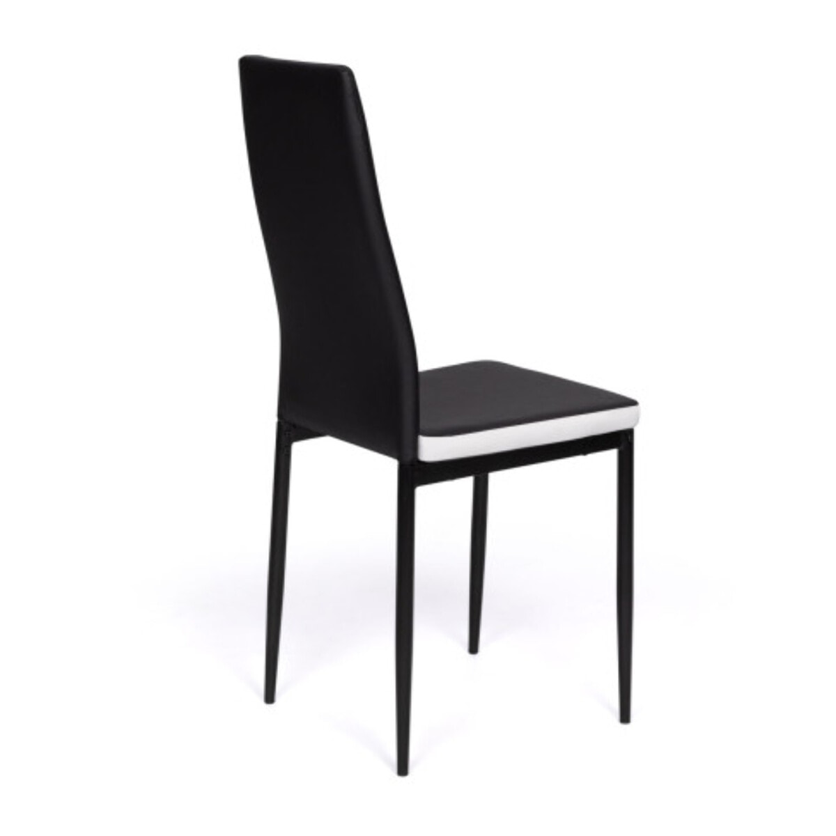 Chaises Jodie - Noir - Blanc