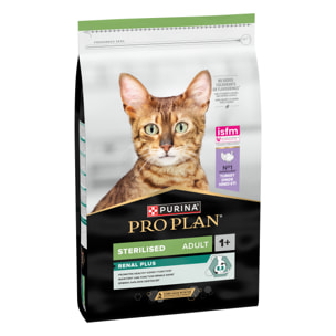 PRO PLAN Sterilised Adult RENAL PLUS Dinde 10kg