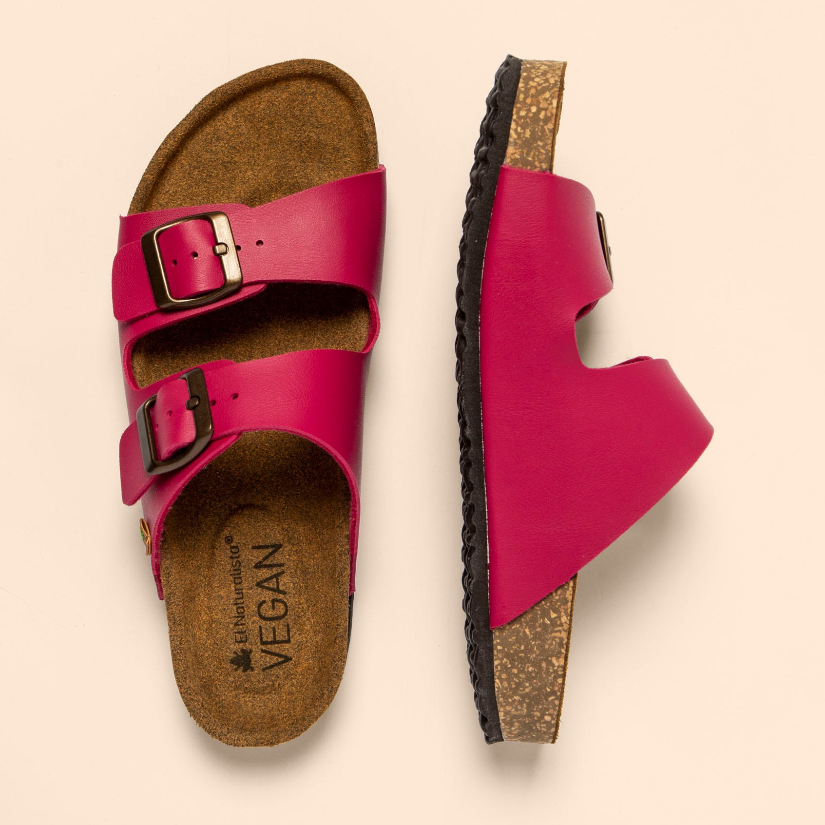 Sandalias NE50 VEGANO FUXIA / WARAJI color Fuxia