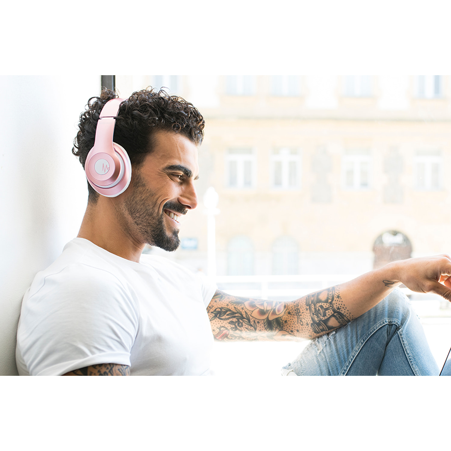 MAGNUSSEN H2 HEADPHONES en color Rosa