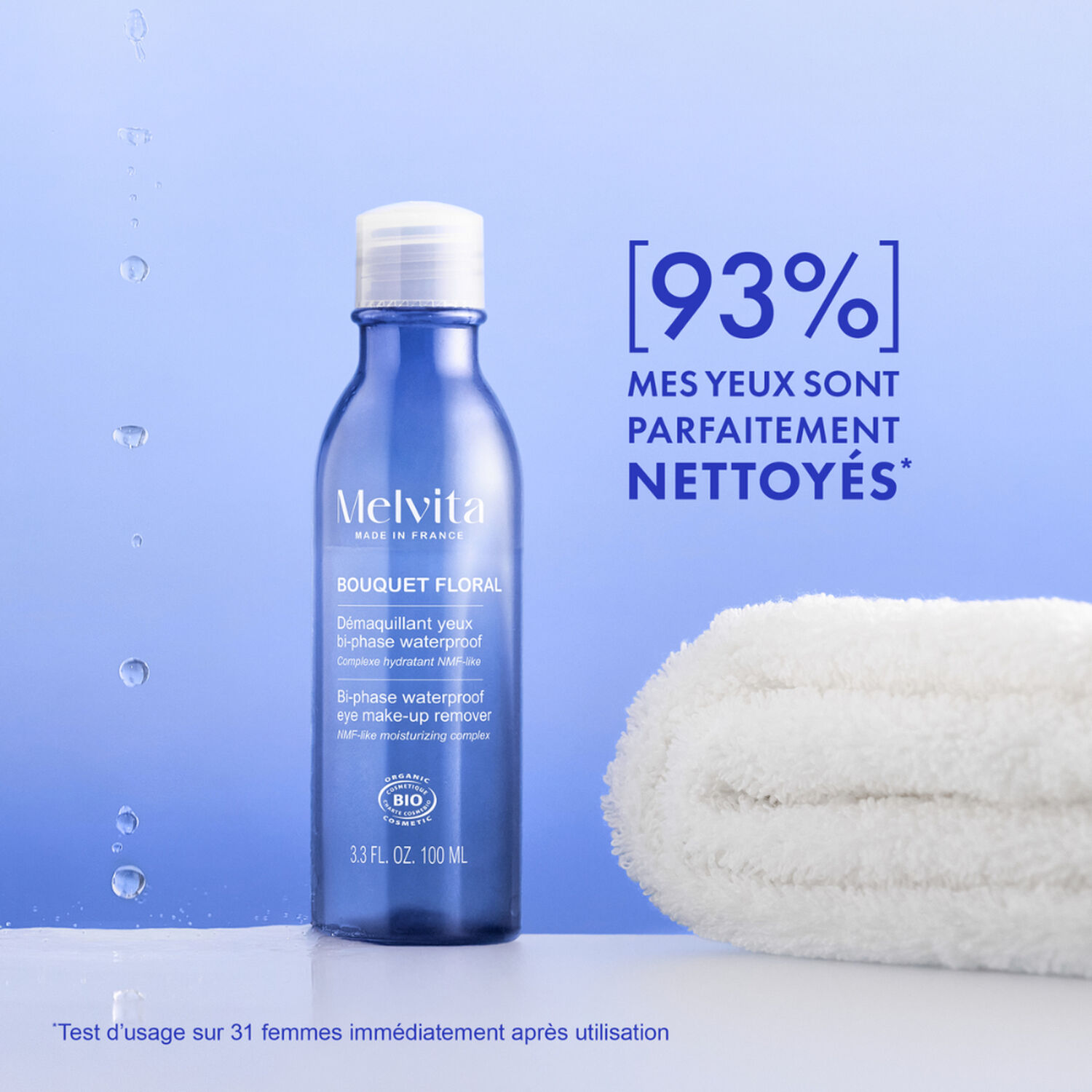 Bouquet Floral - Démaquillant Yeux Detox Bi-Phase Waterproof 100 ml