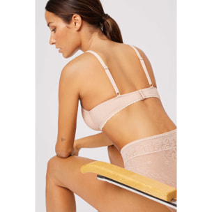 Reggiseno push-up beige, coppe B e C