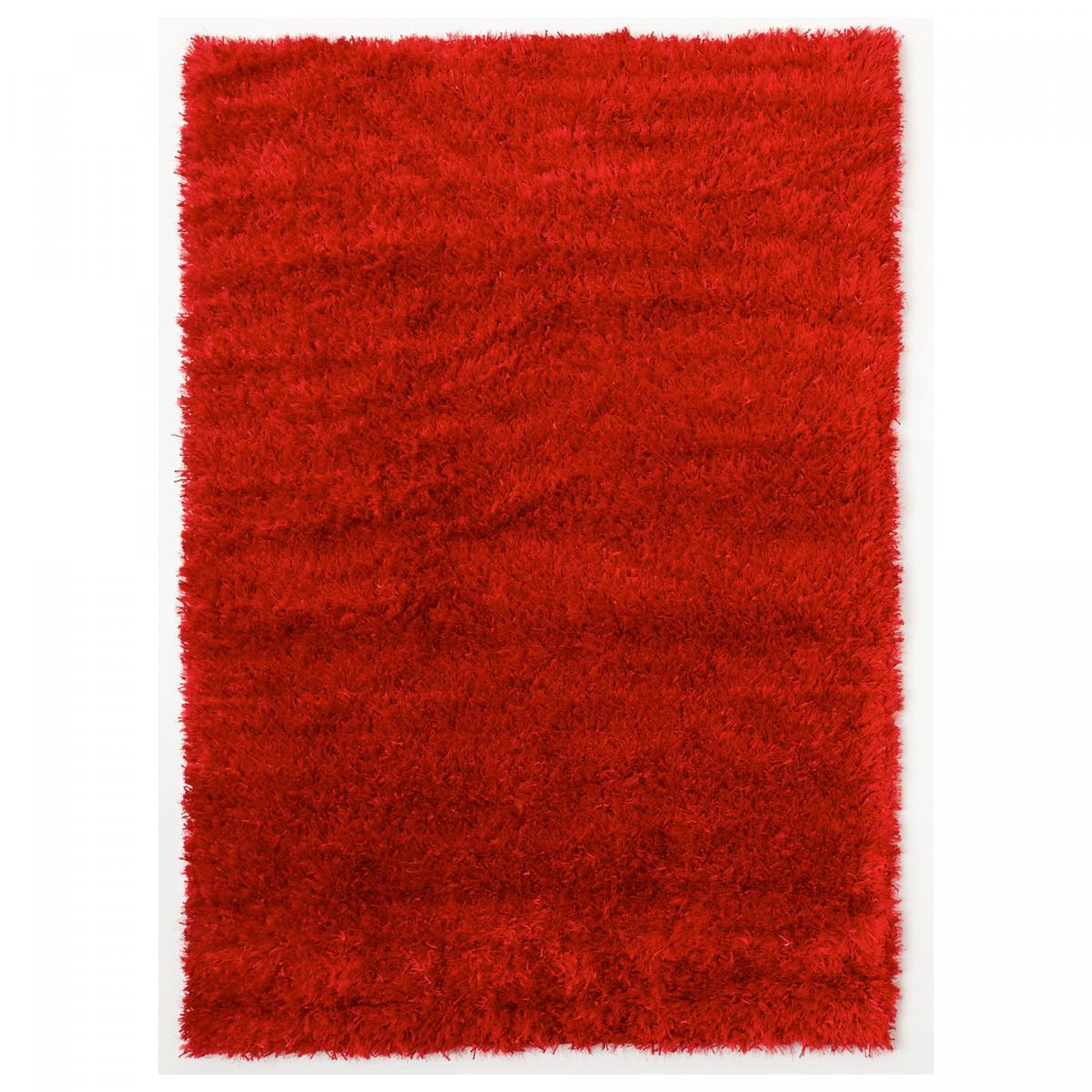 Tapis fait main Shaggy longues mèches Hago, 45 mm