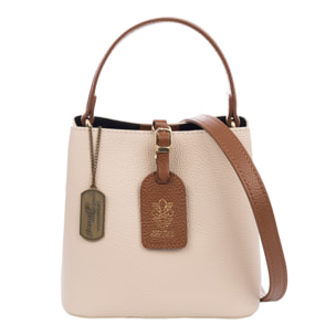 Bernate Bolso de mano Mujer. Piel auténtica Dollaro.