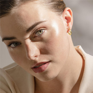 Pendientes Lux by Lux acabados oro amarillo 18k