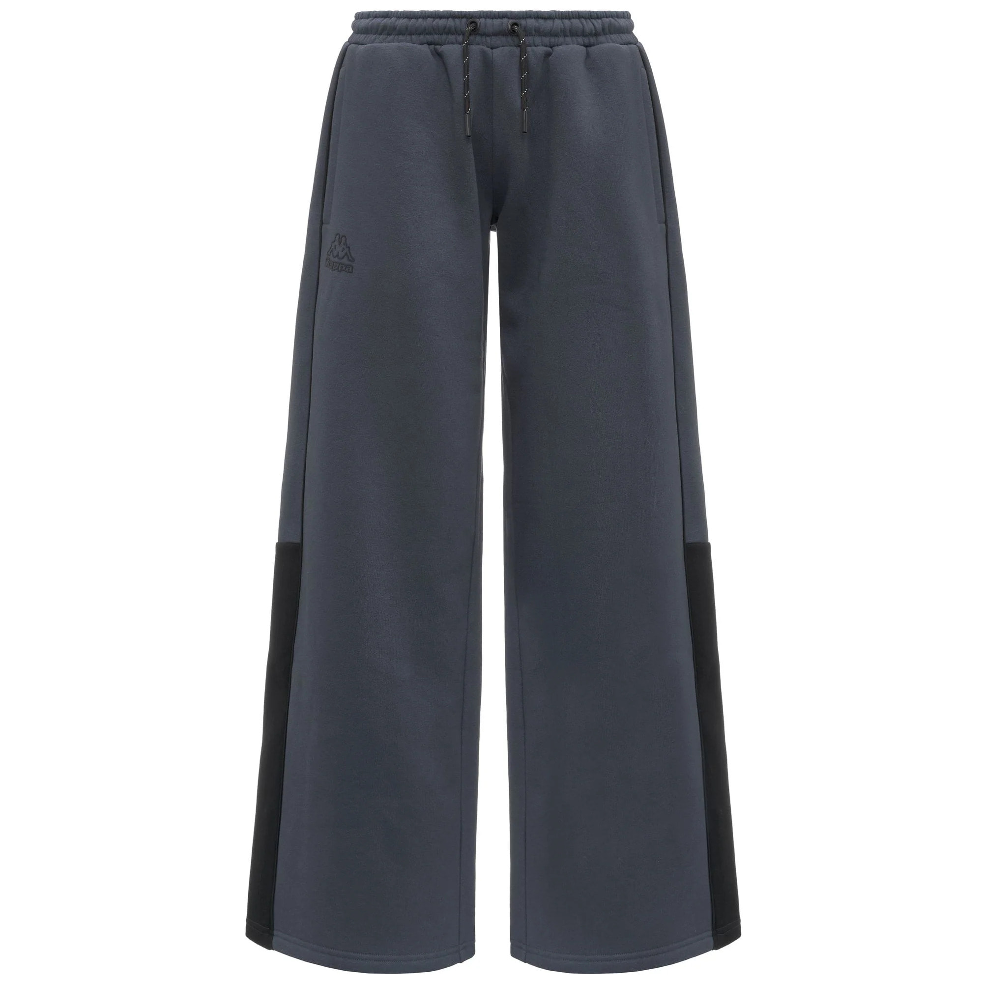 Kappa - Pantaloni Donna Grigio - Logo Gare