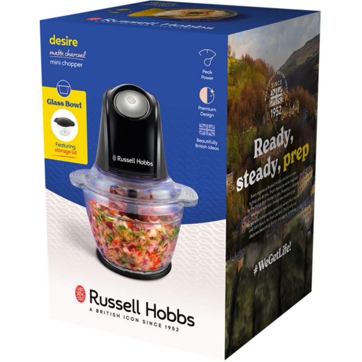 Hachoir RUSSELL HOBBS Matte Charcoal 27131-56