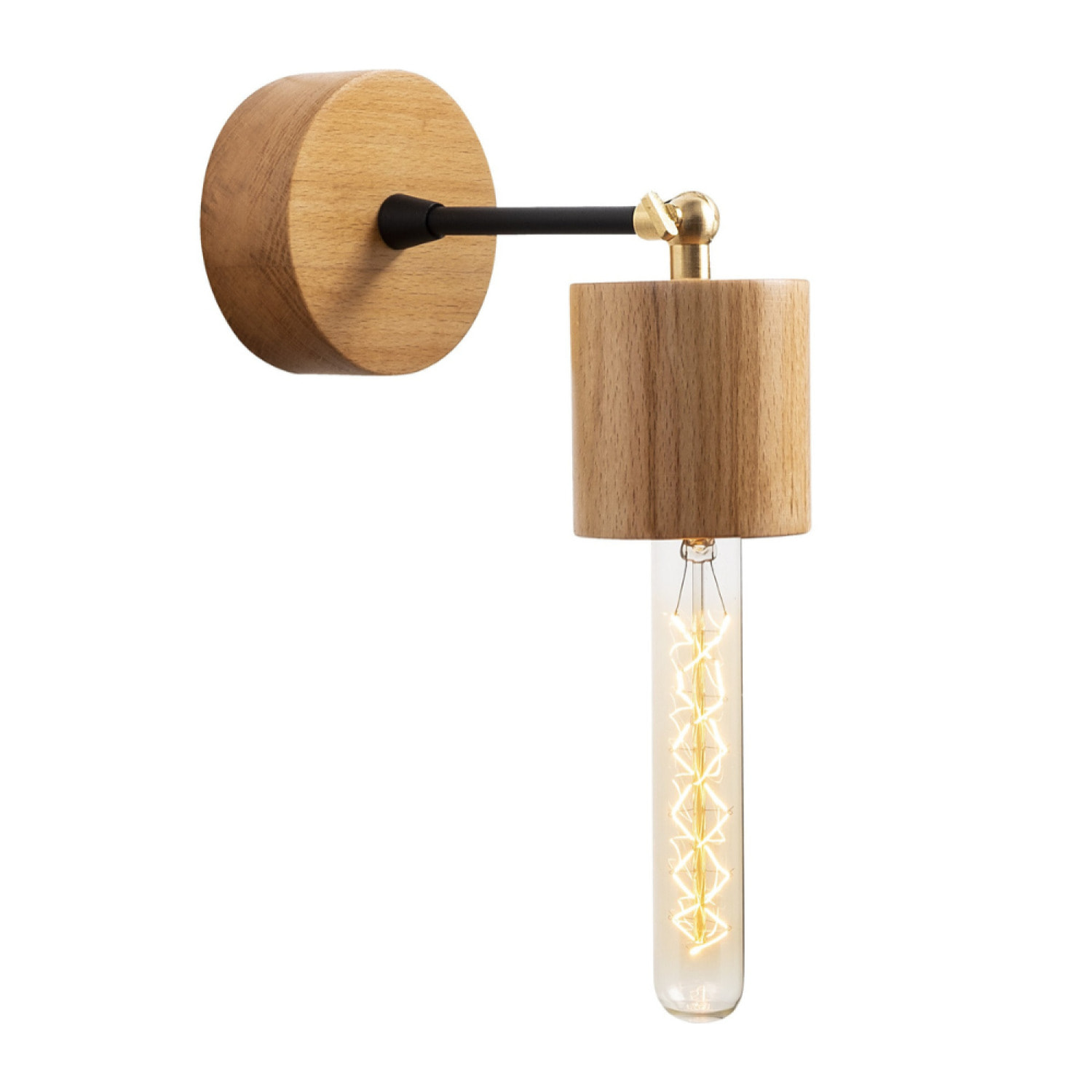 LIVE - Lampe murale design en bois