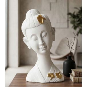 TESTA BUDDHA -A- CM 21,5X16X35