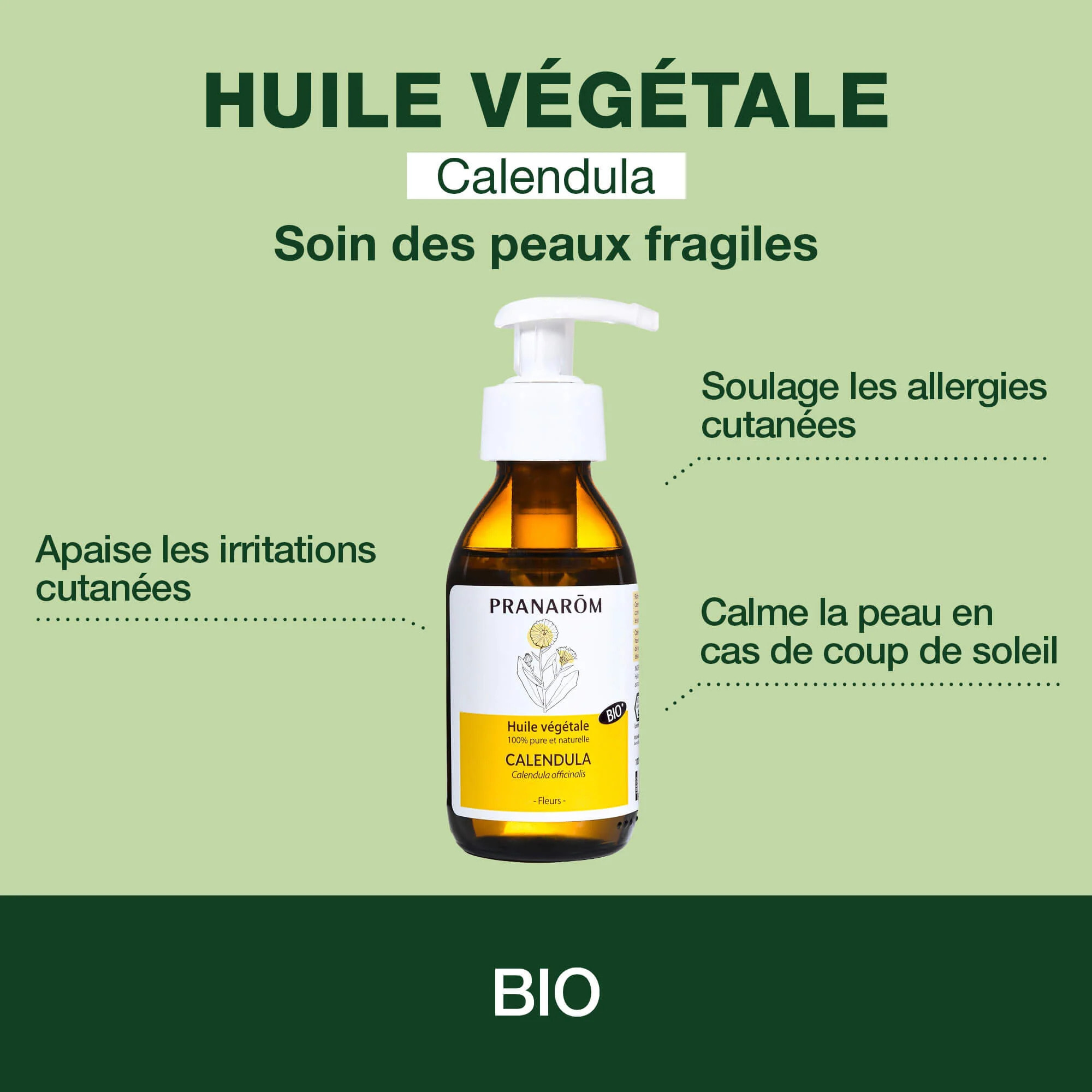 Pranarom - Huile Végétale de Calendula - Bio - 100 ml