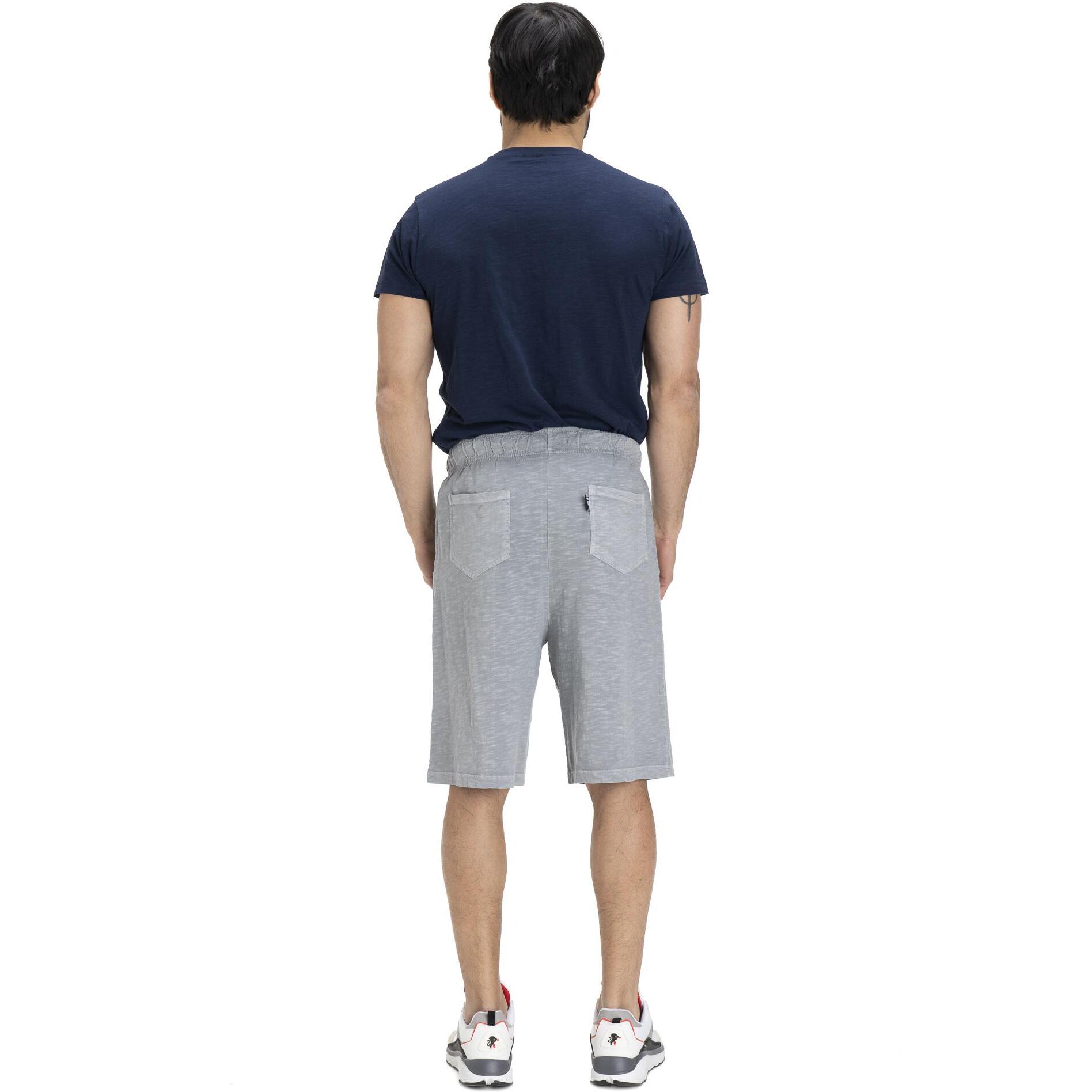 Bermudas de playa para hombre con efecto lavado