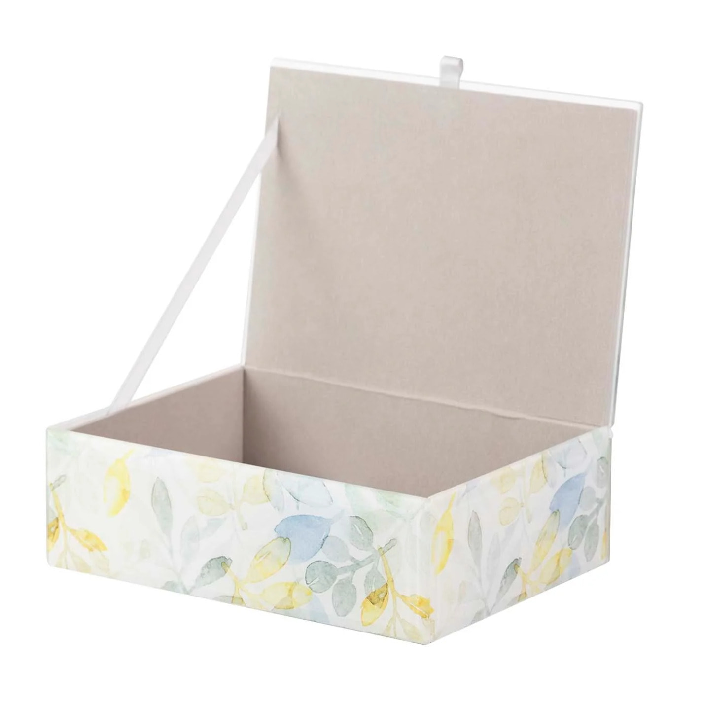 Caja Cristal Impresion Foil 21x15x7 Cm