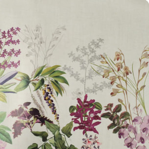 Set vinyle 860 g/m² imprimé beige violet Parfum d'orchidee grege