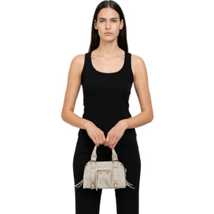 Borsa a spalla da donna - Modello Erisia - Vera pelle - 25.0 x 15.0 x 10.0 cm