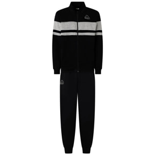Kappa - Tute Sportive Uomo Nero - Logo Goppio