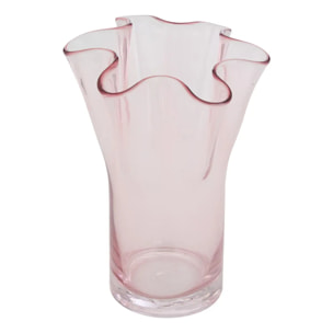 Vase Fleur de rose H23,5cm