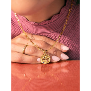 Collar Chic Mamá Baño Oro