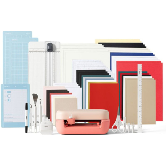 Machine de découpe CRICUT Bundle Deluxe Joy 2 Corail