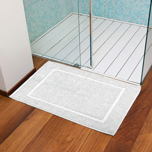 INTRECCI Tappeto Bagno in Spugna, 50x70 cm, Tinta Unita, Modello: Bichicco