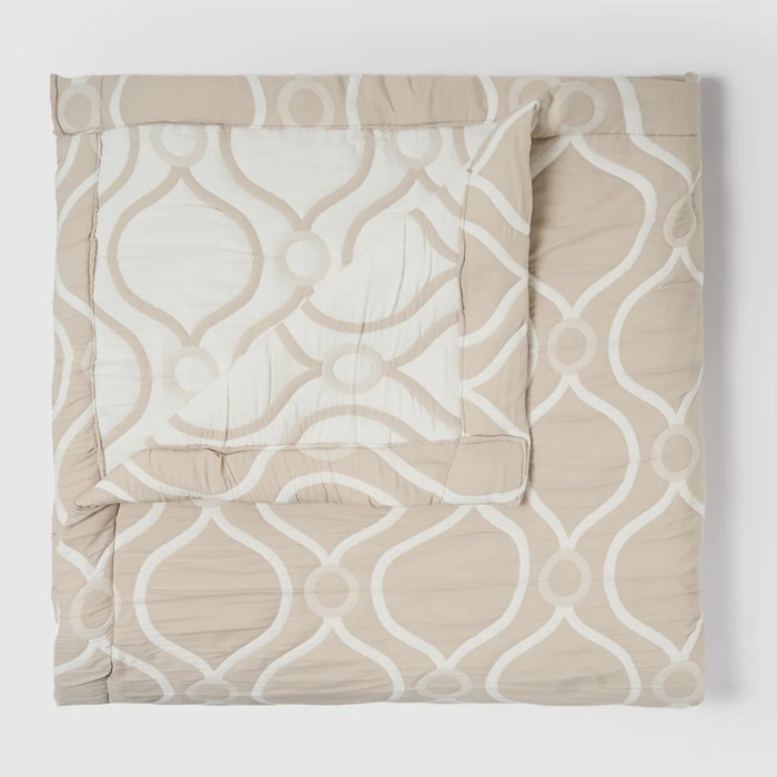 Colcha jacquard pagoda topo