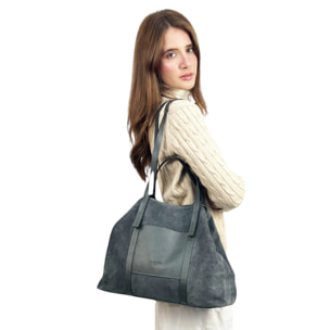 Bolso de Hombro Cheval Firenze Formentera F/W Gris