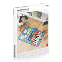 Tappeto musicale interattivo 2 in 1 Beats'N'Tunes InnovaGoods - blu - 70x50x2 cm