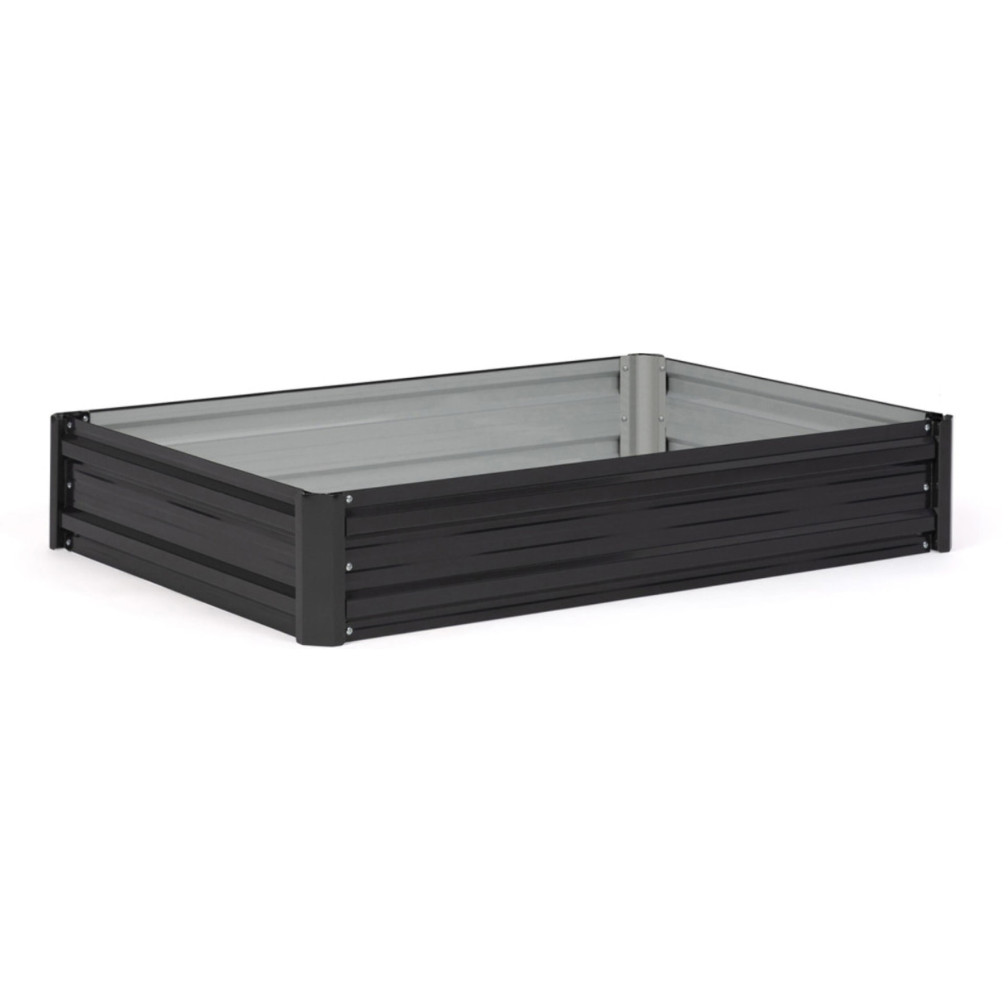 Carré potager en métal - Gris anthracite