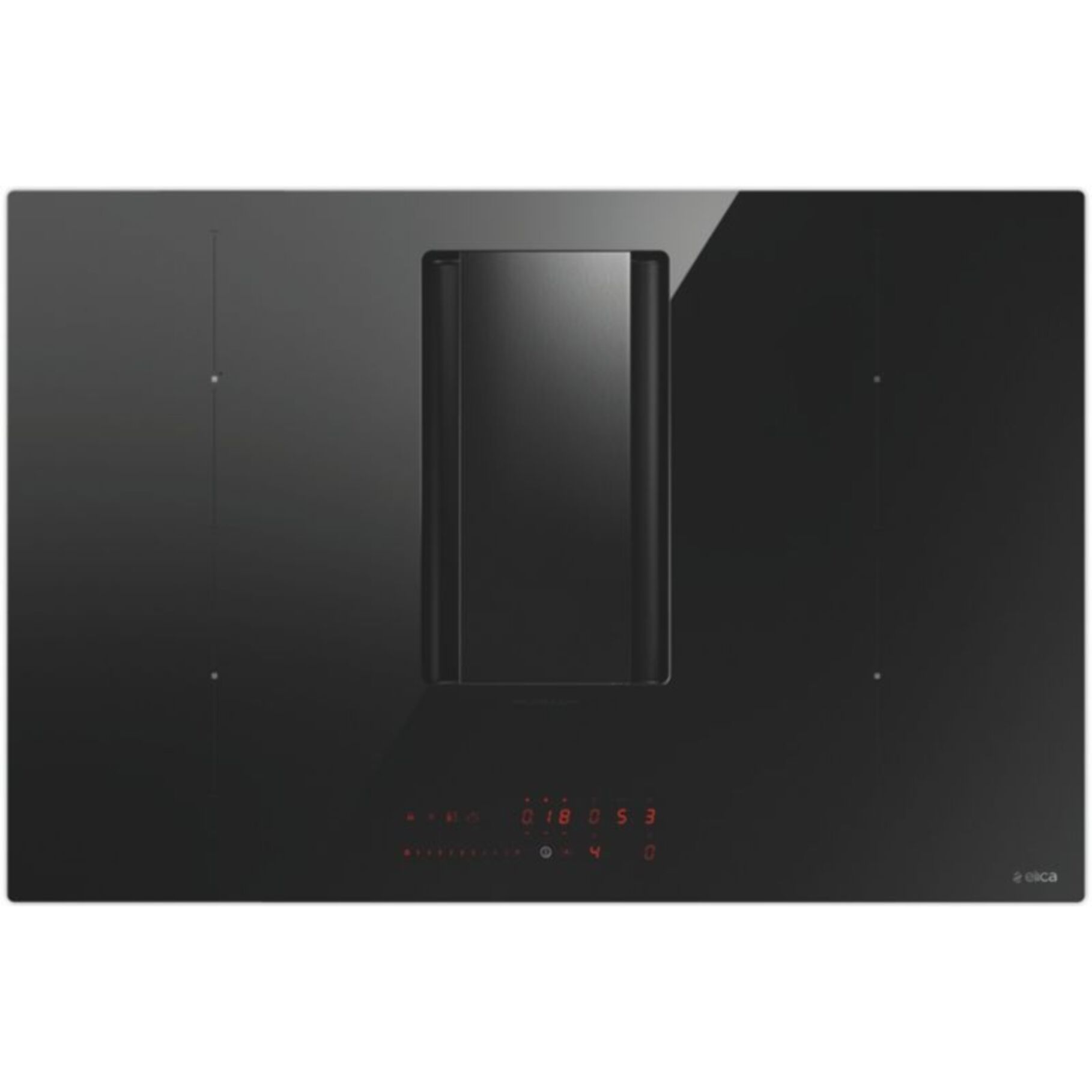 Plaque induction aspirante ELICA NIKOLATESLA ALPHA BL/A/78 (évac/recycl)