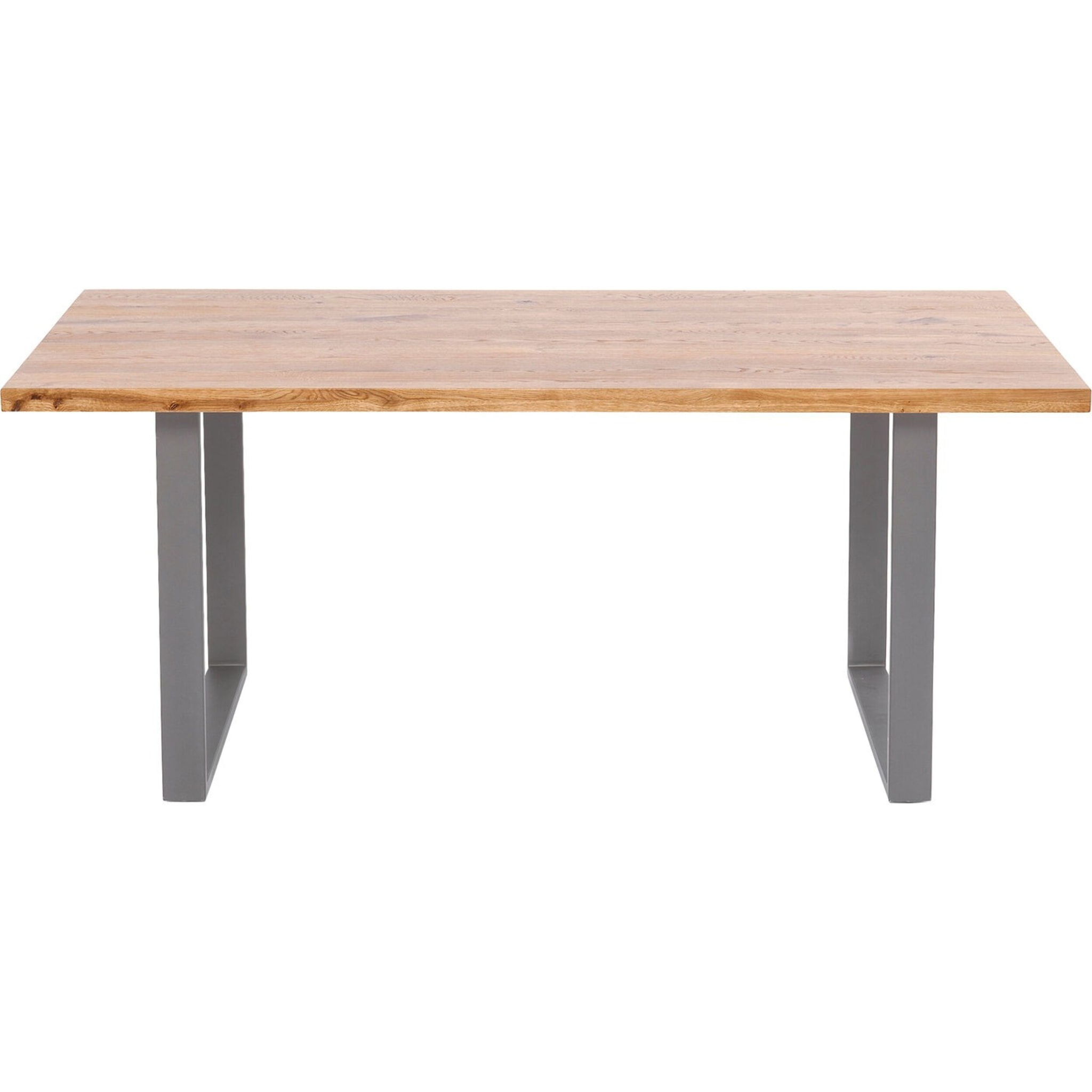 Table Jackie 160x80cm chêne acier Kare Design