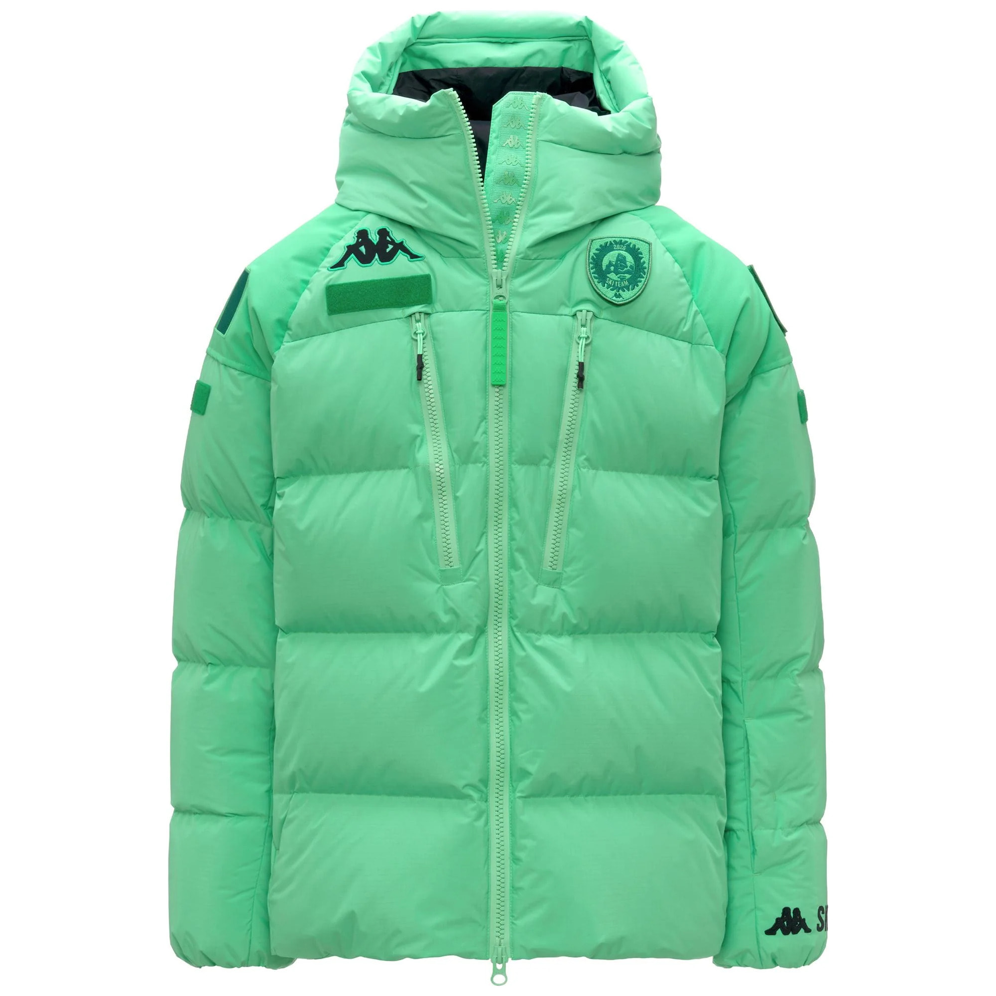 Kappa - Giacche Uomo Donna Verde - 6Cento 662C Premium
