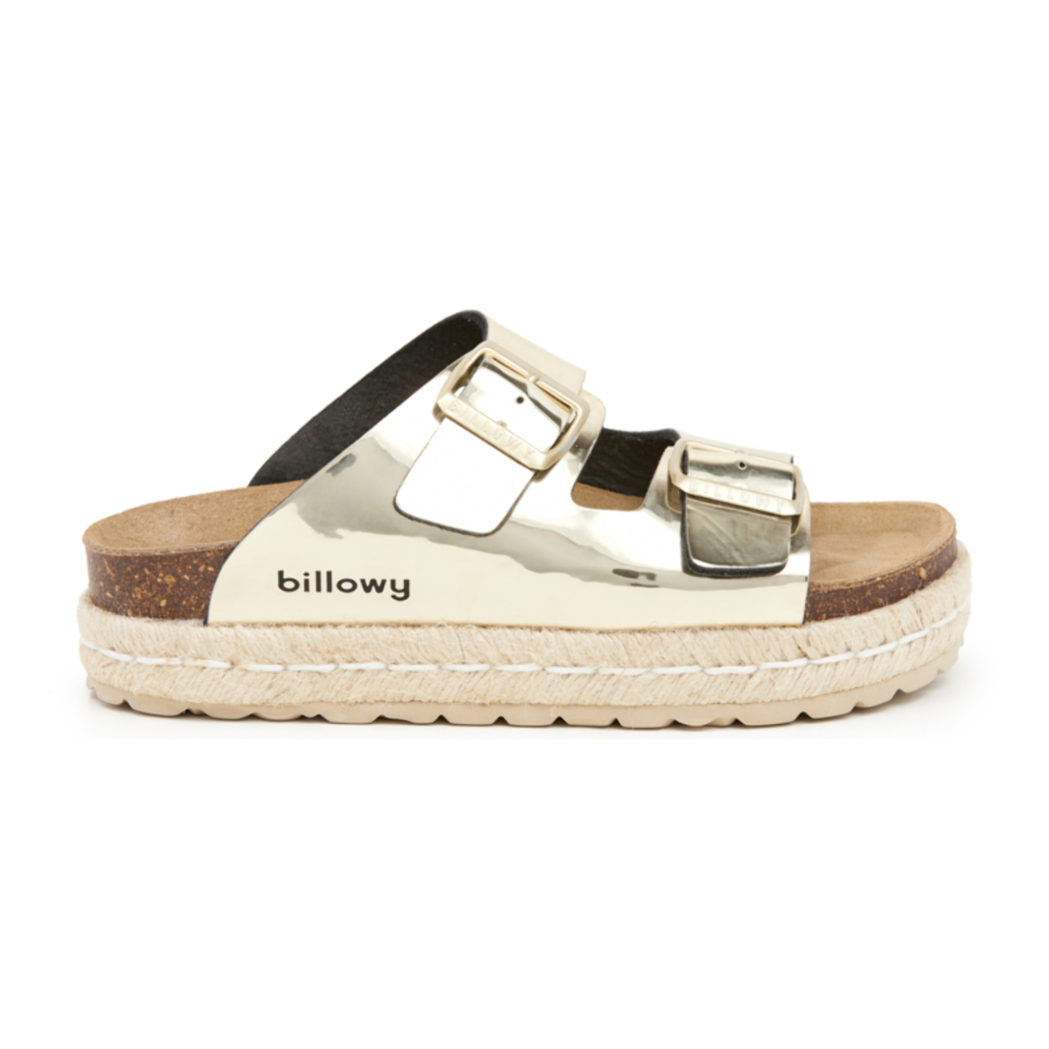 SANDALIA PLATAFORMA BILLOWY DORADO