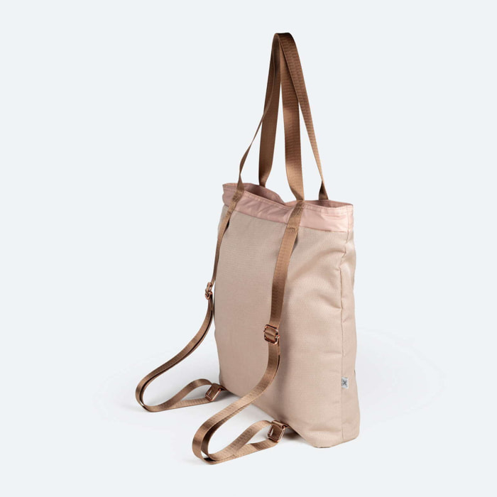 DEEP TOTE BACKPACK SOFT PINK